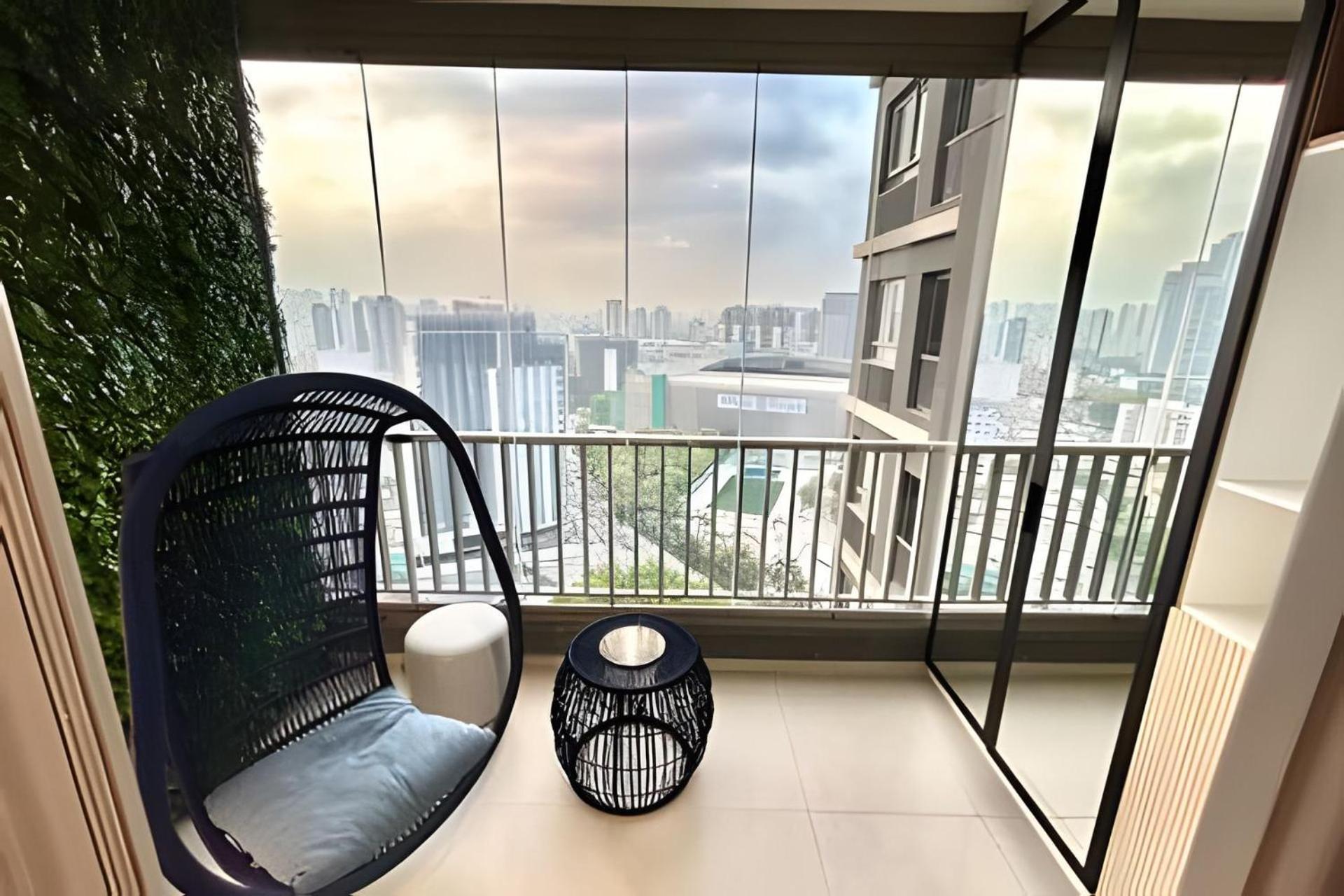 Studio/Moderno/200 M Allianz/Piscina/Wifi/Vaga São Paulo Luaran gambar